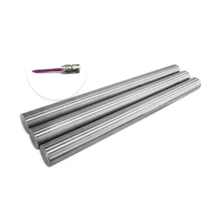 10 mm Gr23 Ti -6 Al -4 v Eli Spinal Round Balken